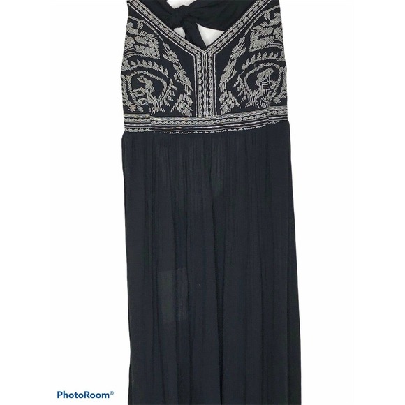 Raviya Embroidered Swim Cover Up Maxi Dress Small - Picture 4 of 8